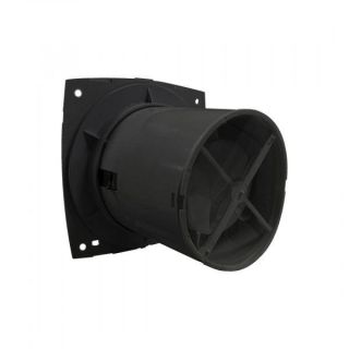 Вентилятор BETTOSERB 110150BM с обратным клапаном (черный пластик матовый)